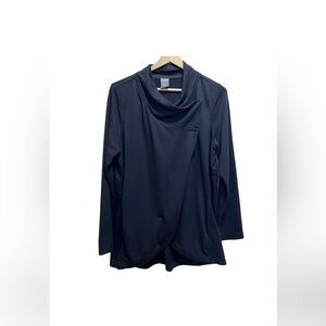 Joe Fresh Black Wrap Sweater Size Large​